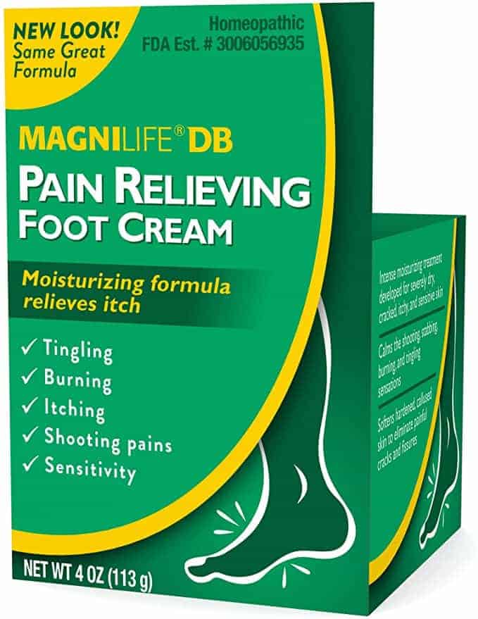 Magnilife BD Diabetic foot cream for burning feet