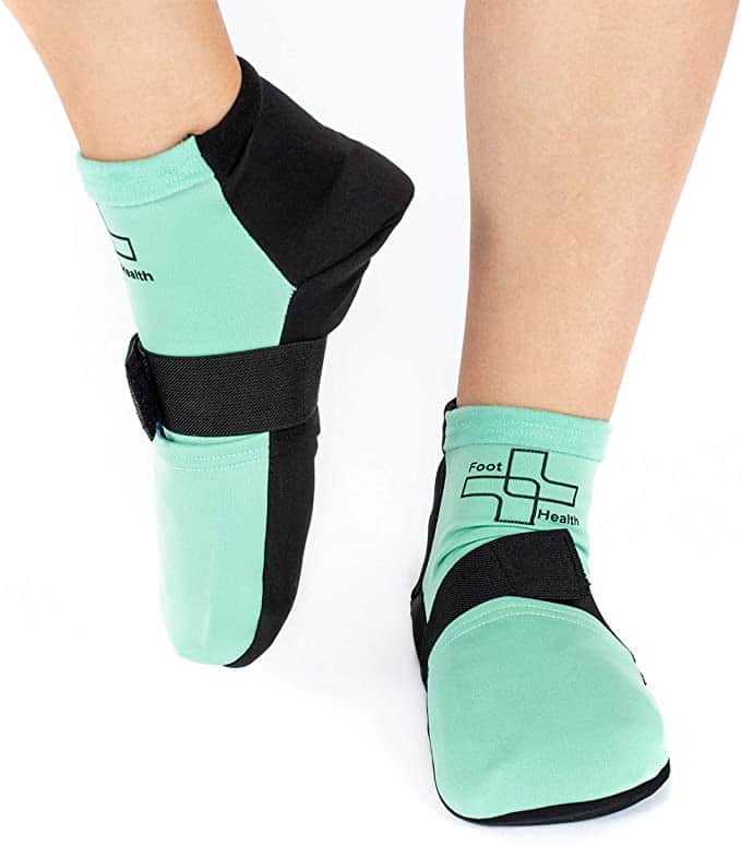 Foot Health cold socks with compression straps