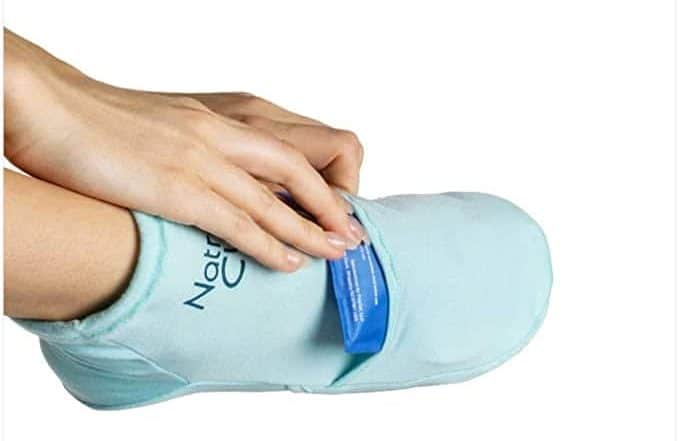 Natracure ice frozen slippers