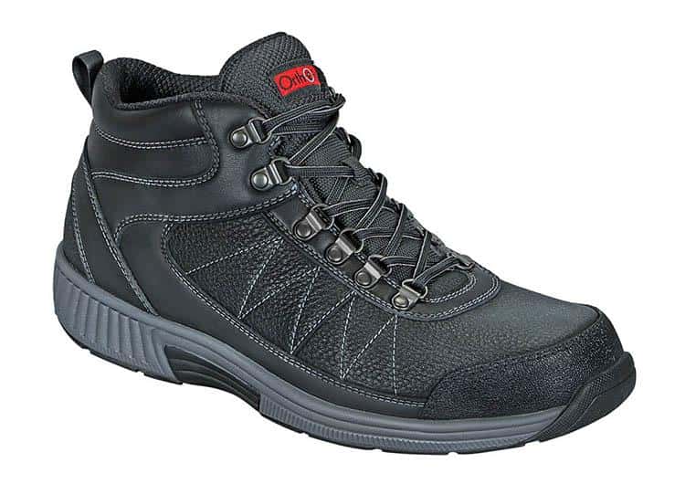 Orthofeet Hunter Diabetic Walking Shoes black
