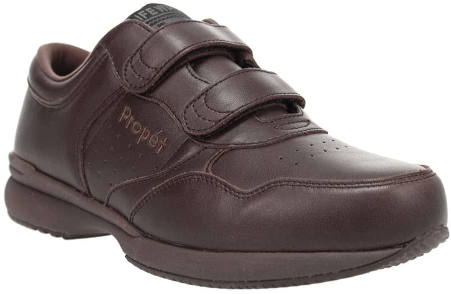 Propet LifeWalker wide sneakers for men brown